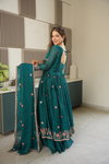 SSC 667 Crush Silk Embroidery Work Readymade Suits Bulk Orders In India